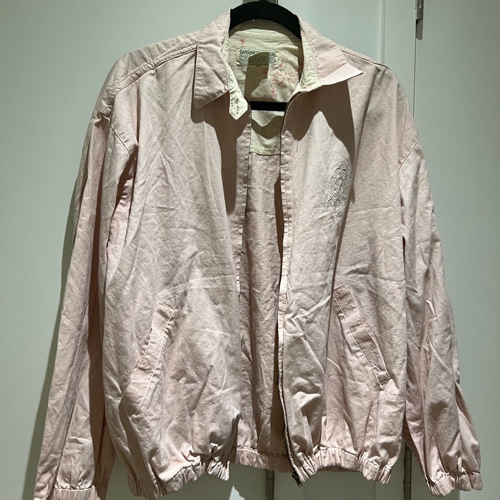 Vintage Pink Banana Republic Light Safari Jacket
